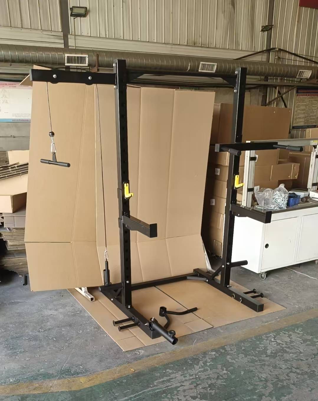 Half Open Rack Set - Squat Rack Set 7x7cm