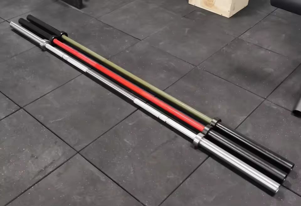 Olympia Hantelstange/ Bar 15kg - 700 Lb - Braun
