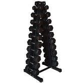 Hexagon Hanteln / Dumbbells Set 1-10kg/Rack (10x Paar)