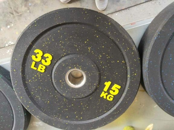 HiTemp Bumper plates, Hantelscheiben 50mm